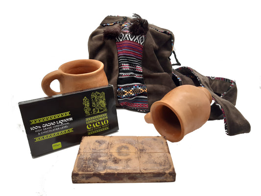Maya Cosmos cocoa set - cocoa, 2x drinking cups, carrying case
